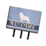 Caroline'S Treasures Berger Blanc Suisse Welcome Wall Hook, Triple