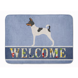 Caroline'S Treasures American Toy Fox Terrier Welcome Floor Mat, 19 X 27, Multicolor