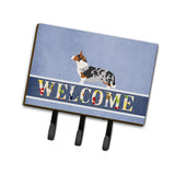 Caroline'S Treasures Welsh Corgi Cardigan Welcome Wall Hook, Triple, Multicolor