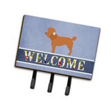 Caroline'S Treasures Toy Poodle Welcome Wall Hook, Triple
