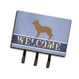 Caroline'S Treasures Berger Picard Welcome Wall Hook, Triple, Multicolor