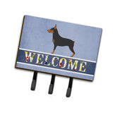Caroline'S Treasures Miniature Pinscher Welcome Wall Hook, Triple