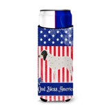 Caroline'S Treasures Gascon Saintongeois American Decorative Can Hugger, Slim, Multicolor