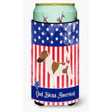 Caroline'S Treasures Smooth Fox Terrier American Decorative Can Hugger, Tall Boy, Multicolor
