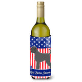 Caroline'S Treasures Black Russian Terrier American Decorative Bottle Hugger, 750 Ml, Multicolor