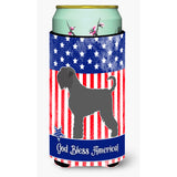 Caroline'S Treasures Black Russian Terrier American Decorative Can Hugger, Tall Boy, Multicolor