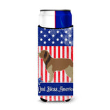 Caroline'S Treasures Catalan Sheepdog American Decorative Can Hugger, Slim, Multicolor