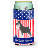 Caroline'S Treasures Miniature Schnauzer American Decorative Can Hugger, Tall Boy, Multicolor