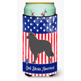 Caroline'S Treasures Groenendael Belgian Shepherd American Decorative Can Hugger, Tall Boy, Multicolor