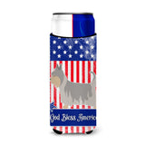 Caroline'S Treasures Australian Silky Terrier American Decorative Can Hugger, Slim, Multicolor