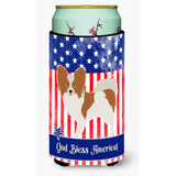 Caroline'S Treasures Papillon American Decorative Can Hugger, Tall Boy, Multicolor