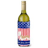 Caroline'S Treasures Dandie Dinmont Terrier American Decorative Bottle Hugger, 750 Ml, Multicolor