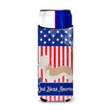 Caroline'S Treasures Dandie Dinmont Terrier American Decorative Can Hugger, Slim, Multicolor