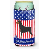 Caroline'S Treasures Miniature Pinscher American Decorative Can Hugger, Tall Boy, Multicolor