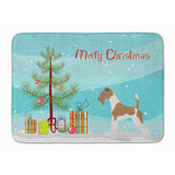 Caroline'S Treasures Wire Fox Terrier Christmas Floor Mat, 19Hx27W, Multicolor
