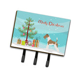 Caroline'S Treasures Wire Fox Terrier Christmas Wall Hook, Triple, Multicolor