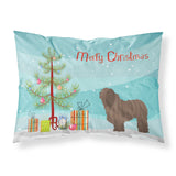 Caroline'S Treasures Bergamasco Shepherd Pillowcase, Standard, Christmas Tree