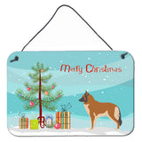 Caroline'S Treasures Belgian Tervuren Metal Print, 8Hx12W, Christmas Tree