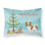 Caroline'S Treasures Papillon Pillowcase, Standard, Christmas Tree