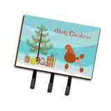 Caroline'S Treasures Royal Poodle Wall Hook, Triple, Christmas Tree
