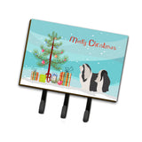 Caroline'S Treasures Havanese Wall Hook, Triple, Christmas Tree