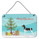 Caroline'S Treasures Brazilian Terrier Christmas Metal Print, 8Hx12W, Multicolor