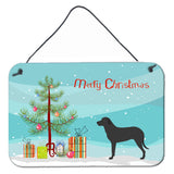 Caroline'S Treasures Majorca Shepherd Dog Metal Print, 8 X 12, Christmas Tree