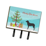 Caroline'S Treasures Majorca Shepherd Dog Wall Hook, Triple, Christmas Tree