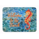 Caroline'S Treasures Seahorse Welcome Floor Mat, 19 X 27, Multicolor