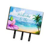 Caroline'S Treasures Beach Scene Welcome Wall Hook, Triple, Multicolor