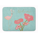 Caroline'S Treasures Flamingo Welcome Floor Mat, 19 X 27, Multicolor