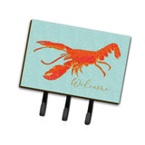 Caroline'S Treasures Lobster Welcome Wall Hook, Triple, Multicolor