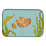 Caroline'S Treasures Clown Fish Dish Drying Mat, 14 X 21, Multicolor