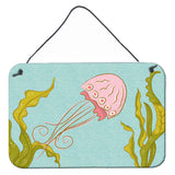 Caroline'S Treasures Jelly Fish Metal Print, 8 X 12