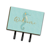 Caroline'S Treasures Seahorse Welcome Wall Hook, Triple