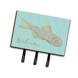 Caroline'S Treasures Fish Welcome Wall Hook, Triple