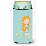 Caroline'S Treasures Mermaid Decorative Can Hugger, Tall Boy, Multicolor