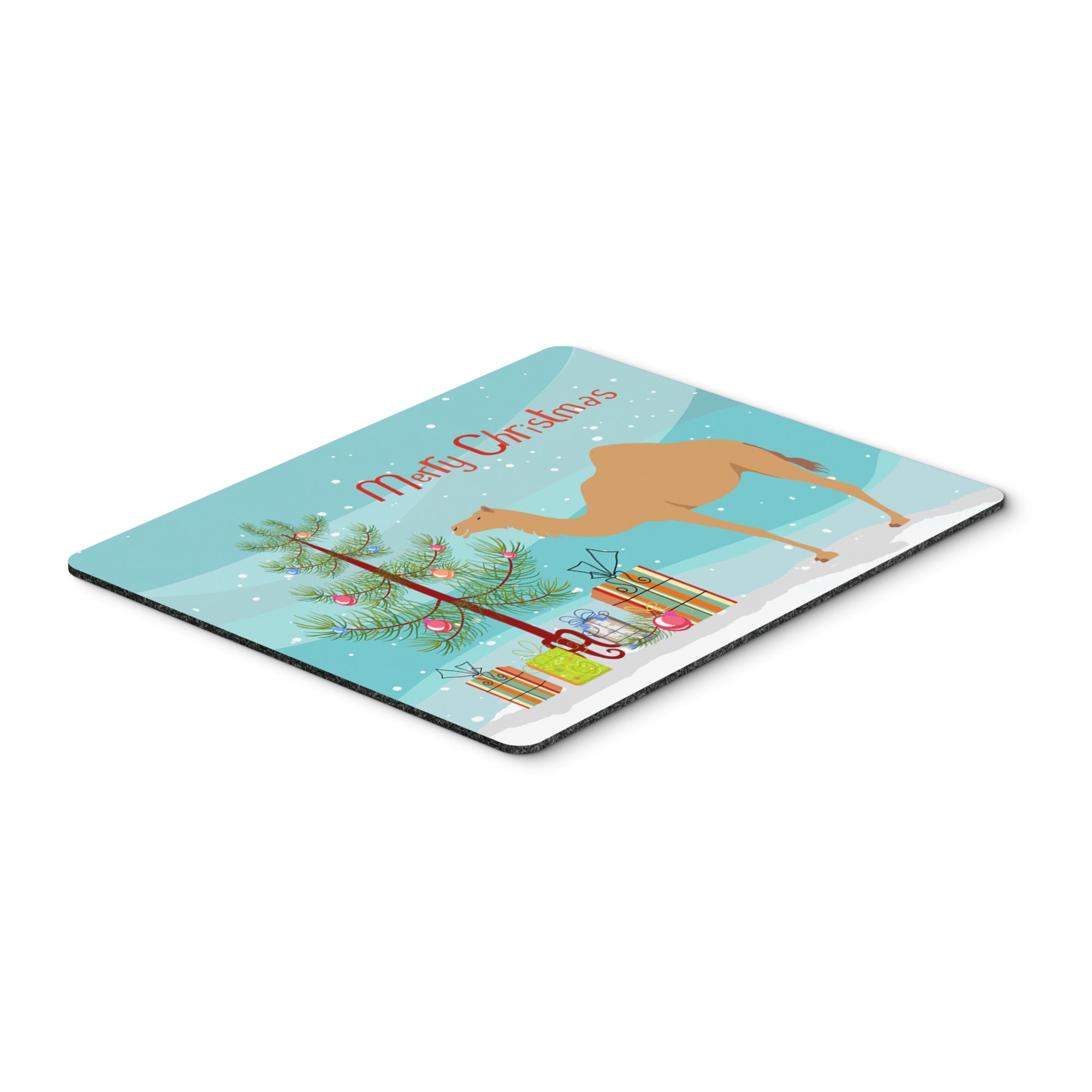 Caroline'S Treasures Arabian Camel Dromedary Christmas Mouse & Hot Pad Or Trivet, 7.75 X 9.25, Multicolor (Bb9184Mp)