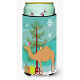Caroline'S Treasures Arabian Camel Dromedary Christmas Decorative Can Hugger, Tall, Multicolor