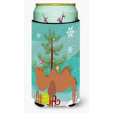 Caroline'S Treasures Bactrian Camel Christmas Decorative Can Hugger, Tall, Multicolor