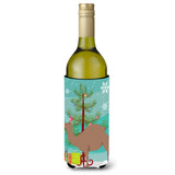 Caroline'S Treasures F1 Hybrid Camel Christmas Decorative Bottle Hugger, 750Ml, Multicolor