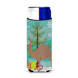 Caroline'S Treasures F1 Hybrid Camel Christmas Decorative Can Hugger, Slim, Multicolor