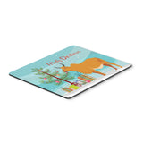 Caroline'S Treasures Zebu Indicine Cow Christmas Mouse & Hot Pad Or Trivet, 7.75 X 9.25, Multicolor (Bb9192Mp)