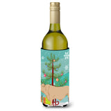 Caroline'S Treasures Charolais Cow Christmas Decorative Bottle Hugger, 750Ml, Multicolor