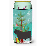 Caroline'S Treasures Black Angus Cow Christmas Decorative Can Hugger, Tall, Multicolor