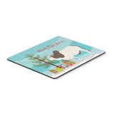 Caroline'S Treasures Malvi Cow Christmas Mouse & Hot Pad Or Trivet, 7.75 X 9.25, Multicolor (Bb9197Mp)