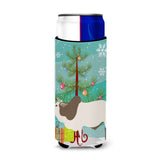 Caroline'S Treasures Malvi Cow Christmas Decorative Can Hugger, Slim, Multicolor