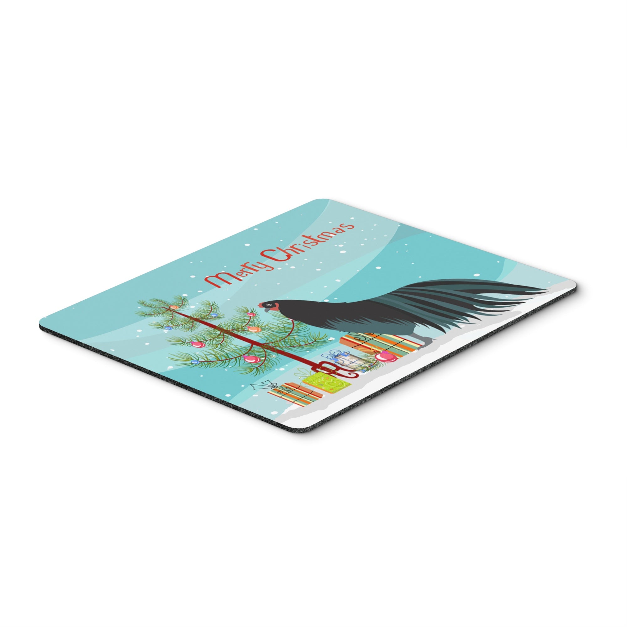 Caroline'S Treasures Sumatra Chicken Christmas Mouse & Hot Pad Or Trivet, 7.75 X 9.25, Multicolor (Bb9200Mp)