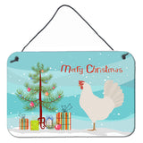 Caroline'S Treasures Leghorn Chicken Christmas Metal Print, 8 X 12