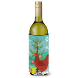Caroline'S Treasures New Hampshire Red Chicken Christmas Decorative Bottle Hugger, 750Ml, Multicolor